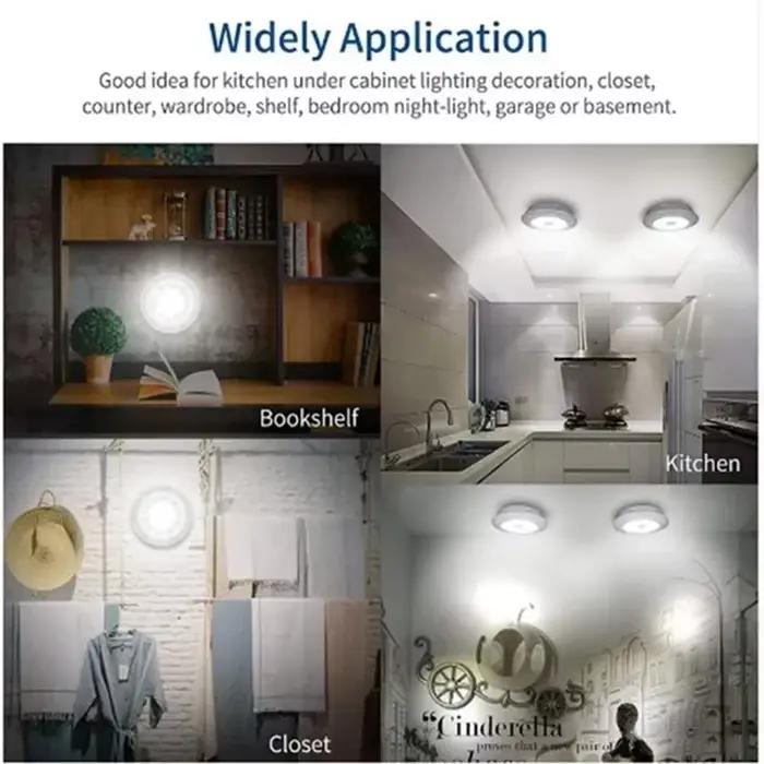 Lumière LED sans fil avec télécommande