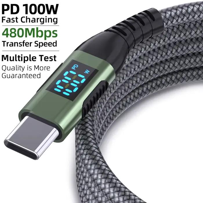 Câble USB C vers USB C 100W