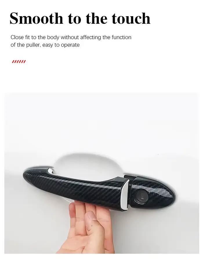 Couvercle de poignées de porte de voiture, accessoires pour citroën C3 MK3 2017 ~ 2023 2022, décoration extérieure anti-rayures, accessoires de voiture antirouille