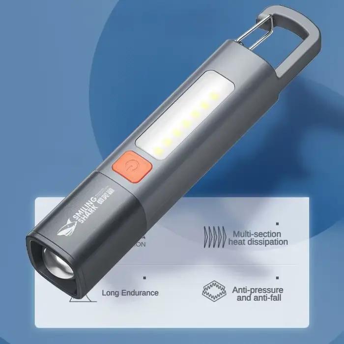 Nouvelle lampe torche d'extérieur portable à lumière puissante