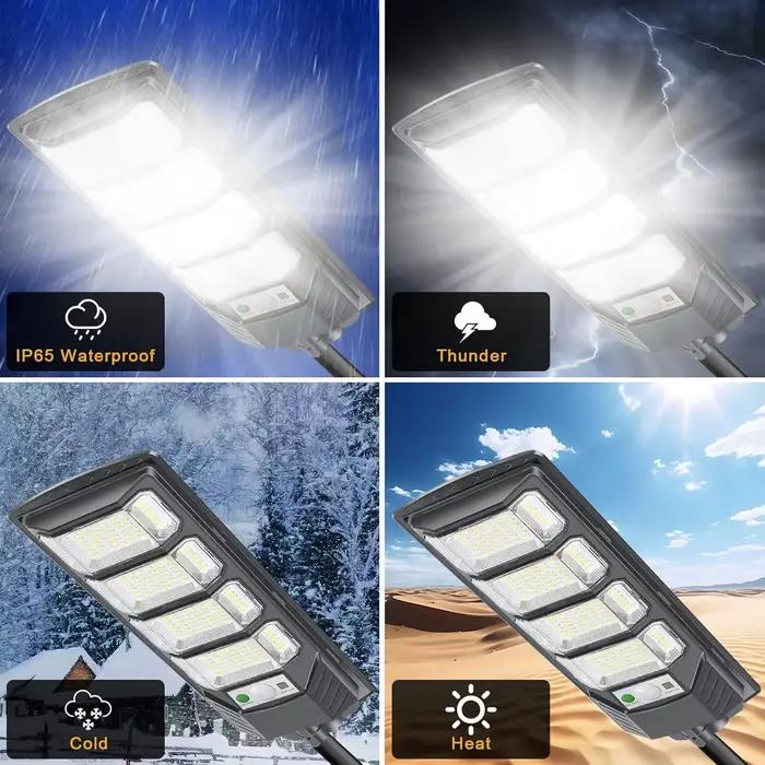 2000000 LM lampe solaire Ultra puissante avec télécommande extérieure
