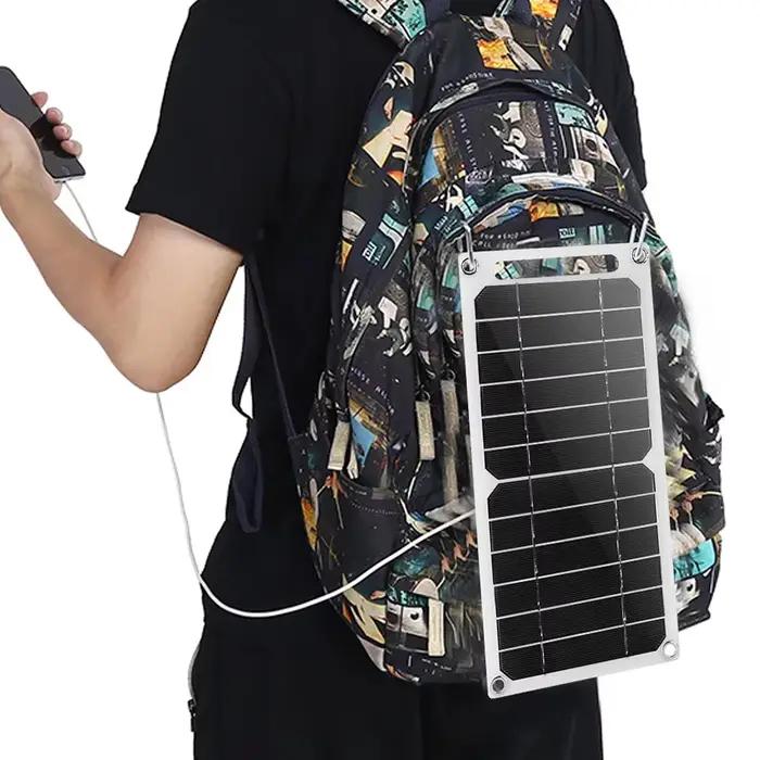 2024 nouveau panneau solaire 30W vente directe d'usine téléphone