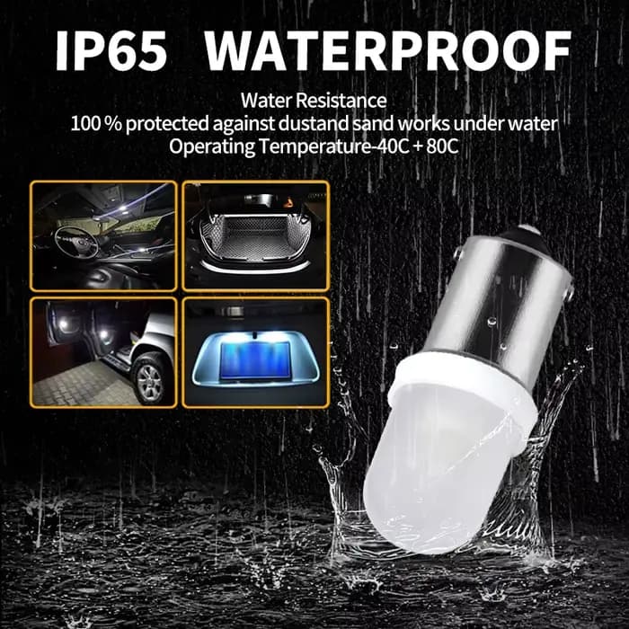 Signal lumineux de voiture de machine de jeu de flipper, ampoule LED automatique, anti-scintillement, baïonnette, anti-ghosting, BA9S, 44, 47, T11, T4W, AC, 6V, 12V, 10 pièces