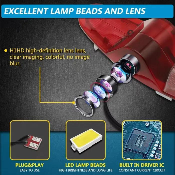 Projecteur de Logo de lumière de porte de voiture LED, lampe d'ombre de bienvenue pour Renault Laguna3 Talisman Captur Magane 3 Koleos Tuning Latitude Duster