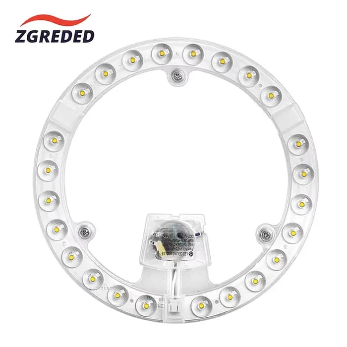 Panneau LED 220V, Module LED de remplacement pour plafonnier 12W 18W 24W 36W, Kit de panneau lumineux rond pour ventilateur de plafond