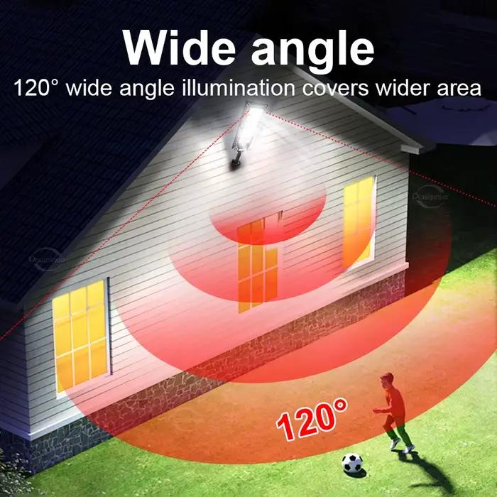 95000000LM 8000W la plus puissante LED lumière solaire Ultra lumineux capteur de mouvement extérieur lampe murale