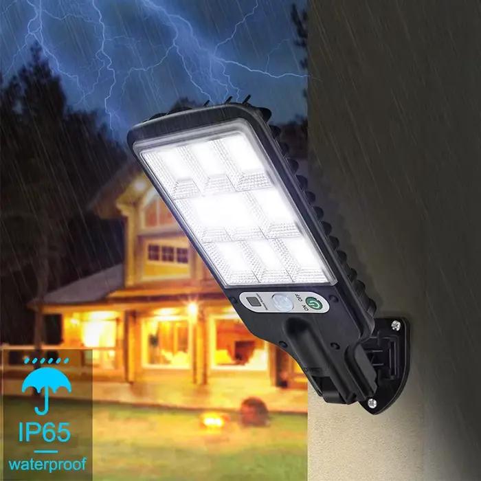 Lampe solaire d'extérieur avec 3 modes d'éclairage
