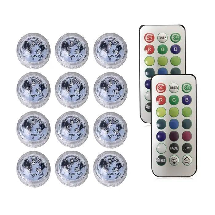 Veilleuse LED sans fil pour intérieur de voiture, feu arrière adhésif pour vélo, lampe d'ambiance, décoration de toit automatique, vase, escales de piscine