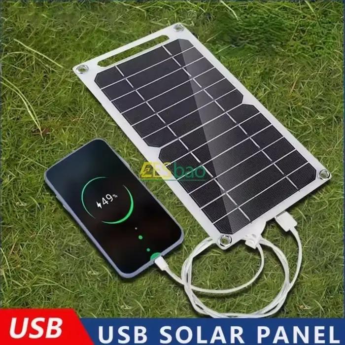Panneau solaire USB étanche