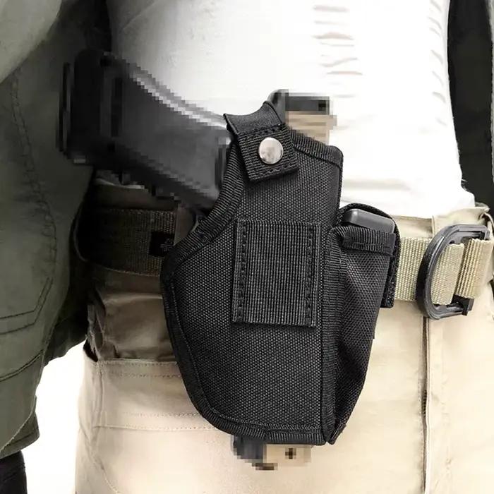 Étui pour pistolet tactique, étui dissimulé pour Glock 17 19 M9, main gauche droite, ceinture universelle, pochette de chasse