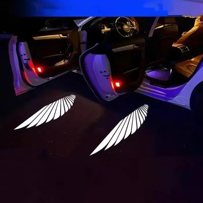 Lampe de porte de voiture Led Logo Laser projet décor lumières emblème courtoisie Luces lampe de poche pour Honda Civic hybride 2006-2011 accessoires