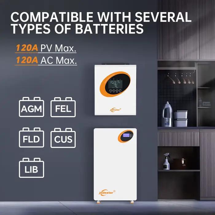 Convertisseur hybride solaire 24V 48V hors réseau