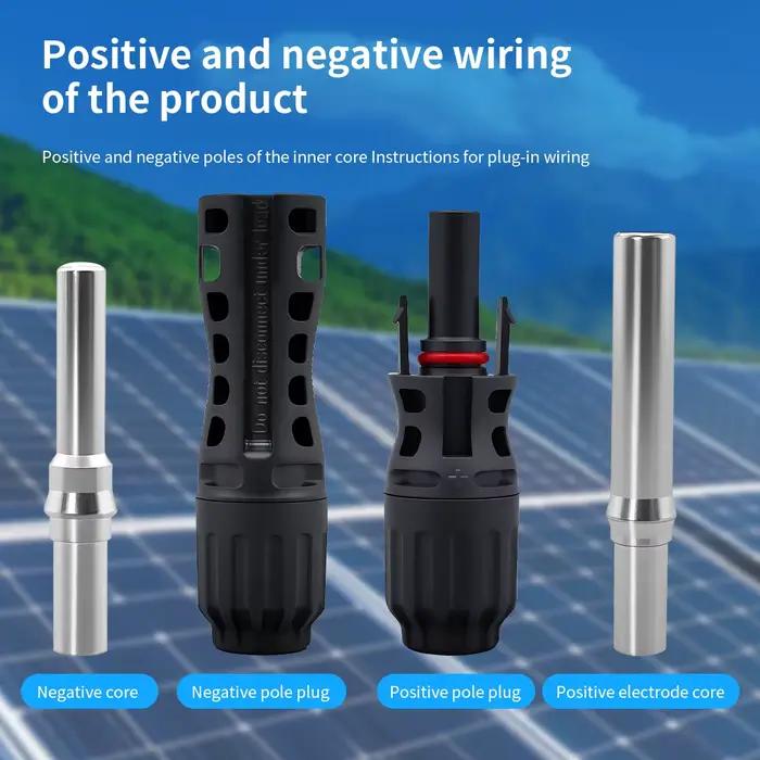 TOMZN 1500V 45A deux jeux de connecteurs solaires panneau branche PV