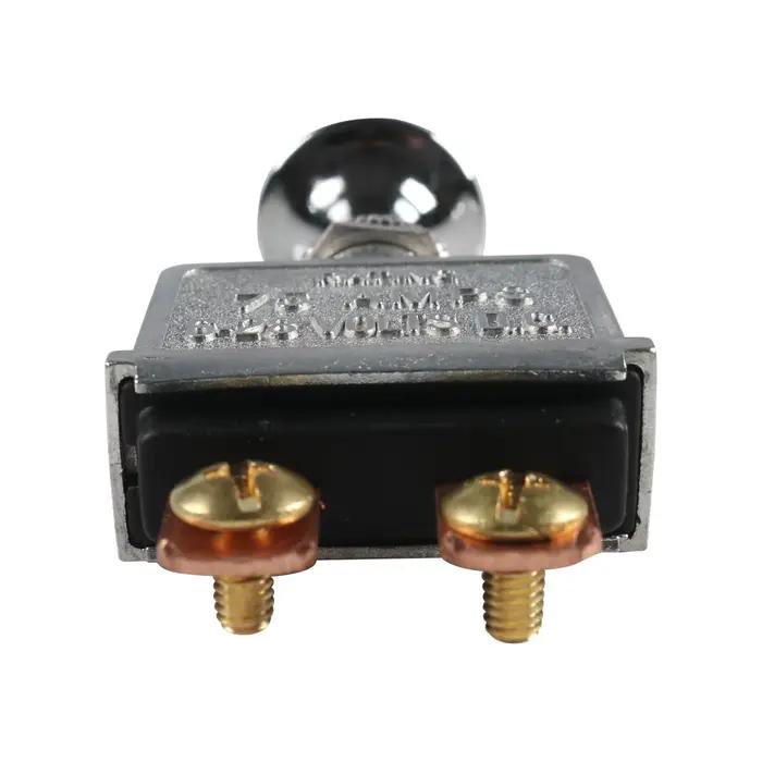 Interrupteur Push-Pull robuste marche/arrêt 75 AMP 6-28V DC 2 positions Spst marche/arrêt pour automobile, camions
