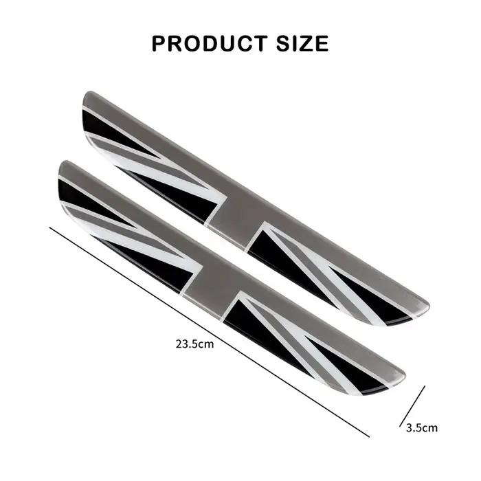 Couverture de panneau de poignée de porte extérieure de voiture, autocollants décoratifs pour Mini Countryman JCW U25 J01 EV J05