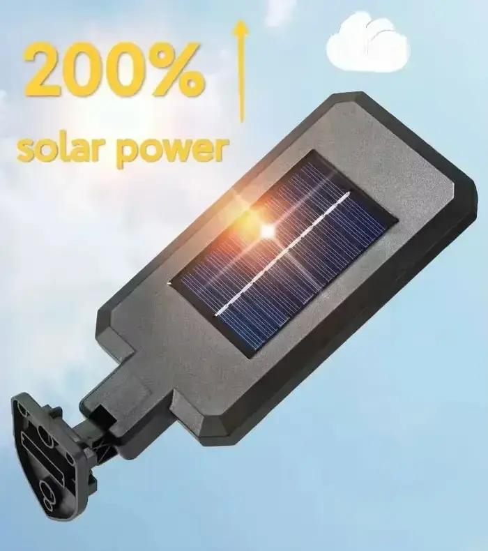10000LM lampe murale solaire puissante avec télécommande extérieure IP65 projecteur LED étanche avec capteur jardin cour lanterne réverbère