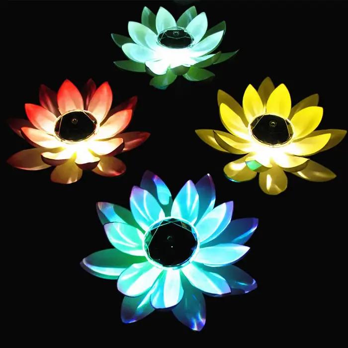 Lampe LED Solaire Flottante de 7 Couleurs RVB