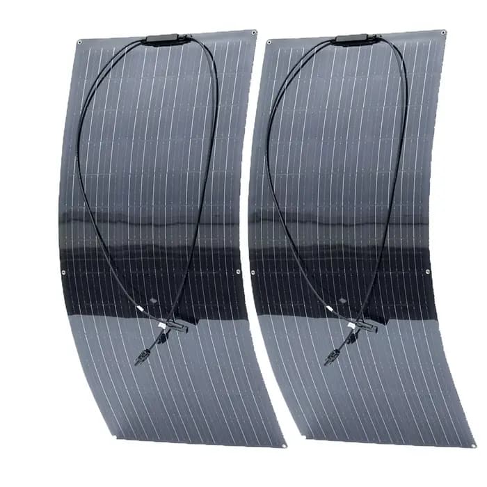 BOGUANG Solar Panels Panneau solaire semi-flexible pour balcon, photovoltaïque, long, 1500W, 600W, 450W, 300W, 150W, 12 volts, IP67, Grade A, l'horloge, Nouveau  |ETFE Solar Panels
