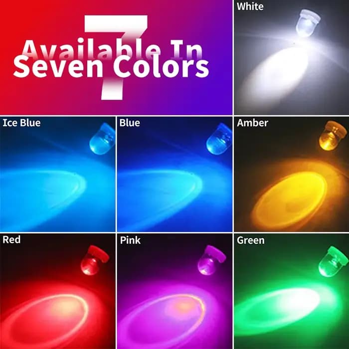 Signal lumineux de voiture de machine de jeu de flipper, ampoule LED automatique, anti-scintillement, baïonnette, anti-ghosting, BA9S, 44, 47, T11, T4W, AC, 6V, 12V, 10 pièces
