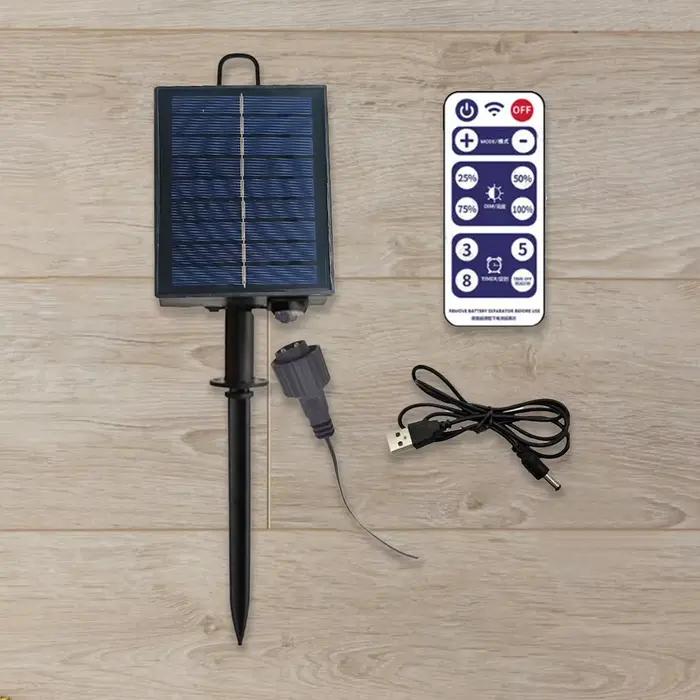 Kit de boîtier de commande de batterie solaire 1200 mAh avec panneau