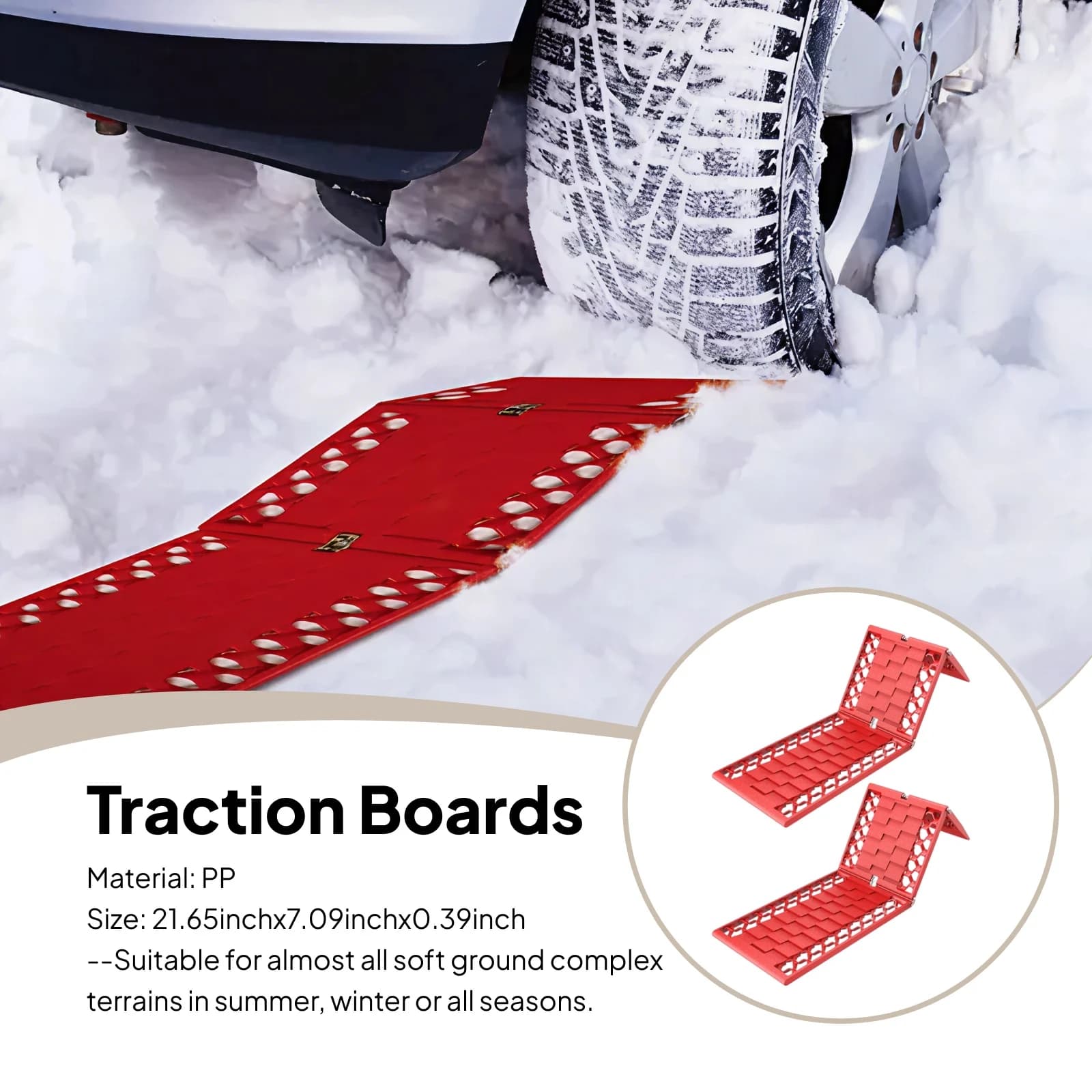 2 planches de traction pour évacuation de la neige, plaque de traction rapide, pour 514 ups