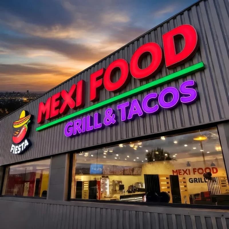 Enseigne commerciale LED personnalisée, lettres 3D lumineuses, enseigne de magasin imperméable, logo