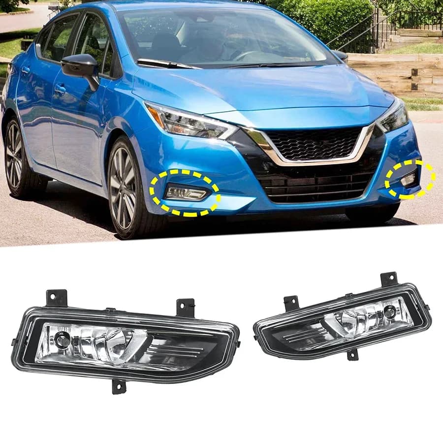 Pour Nissan VERSA 2020 feu antibrouillard