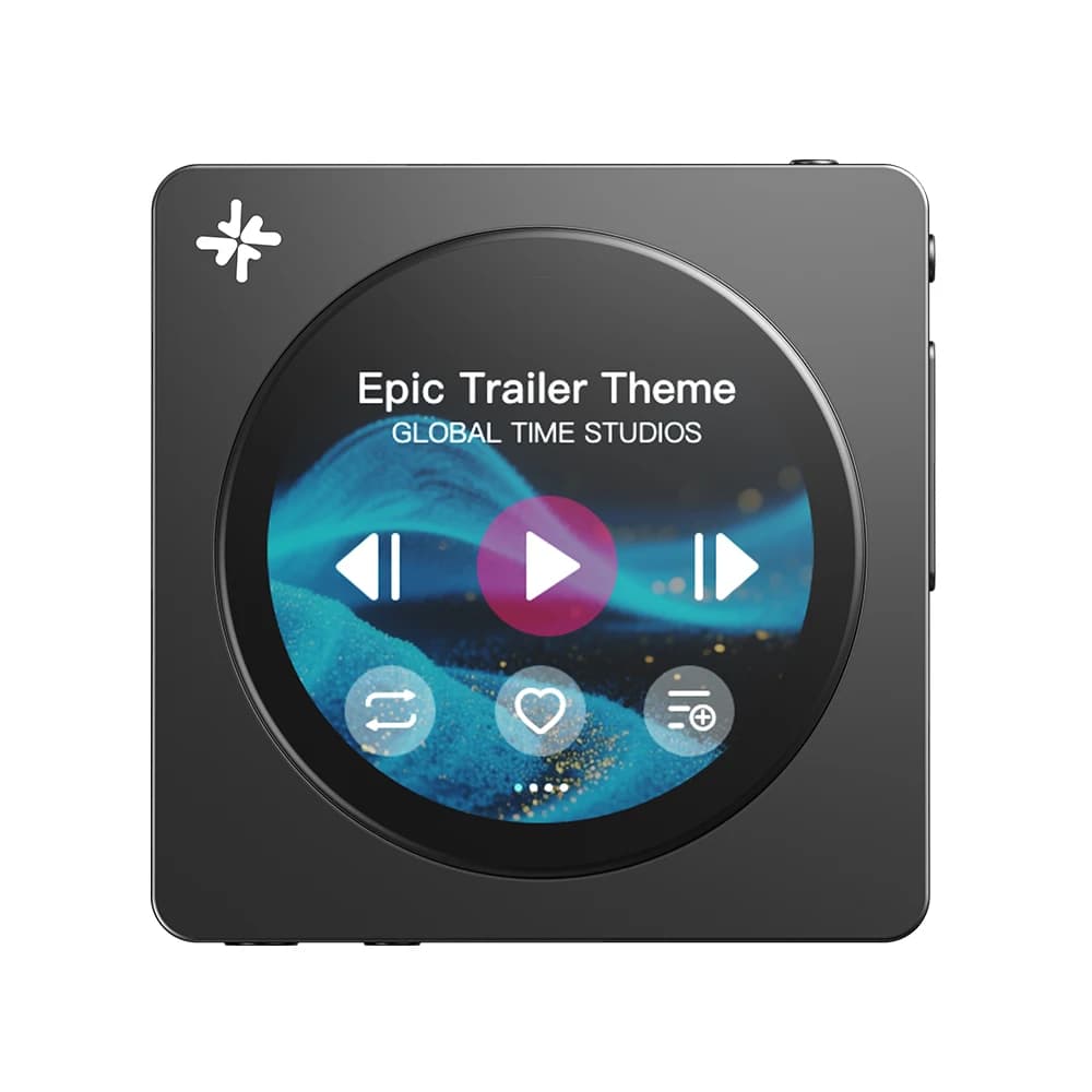 Lecteur de musique HiFi portable FIIO DISC, lecteur double DAC avec sorties 3,5 mm et 4,4 mm, Blueto