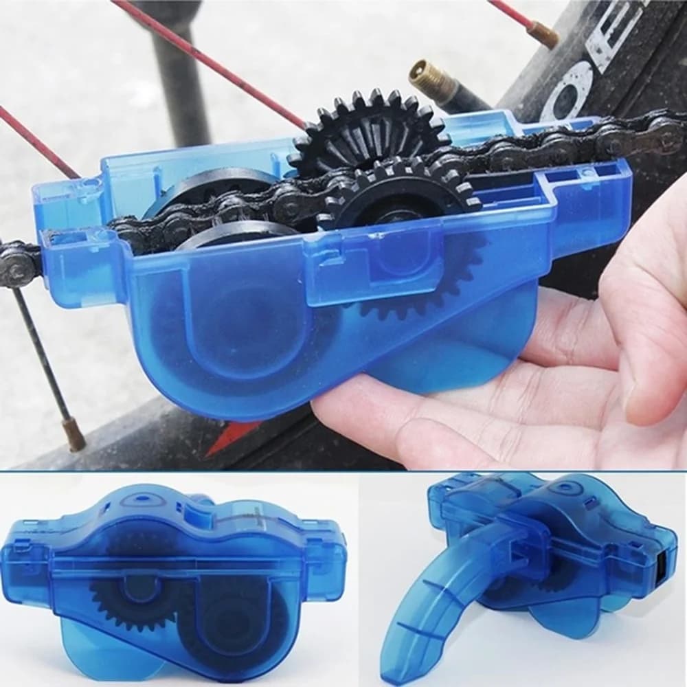 Accessoires de voiture Machine à laver les chaînes de vélo propre nettoyeur de chaîne d'entretien de