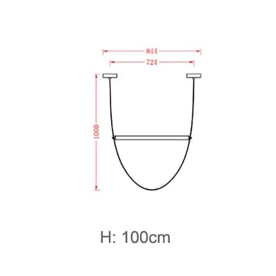 Lampe Suspendue en Cuir Rustique Post-Moderne, Design poumons, Luminaire Décoratif d'Nik, Idéal pour