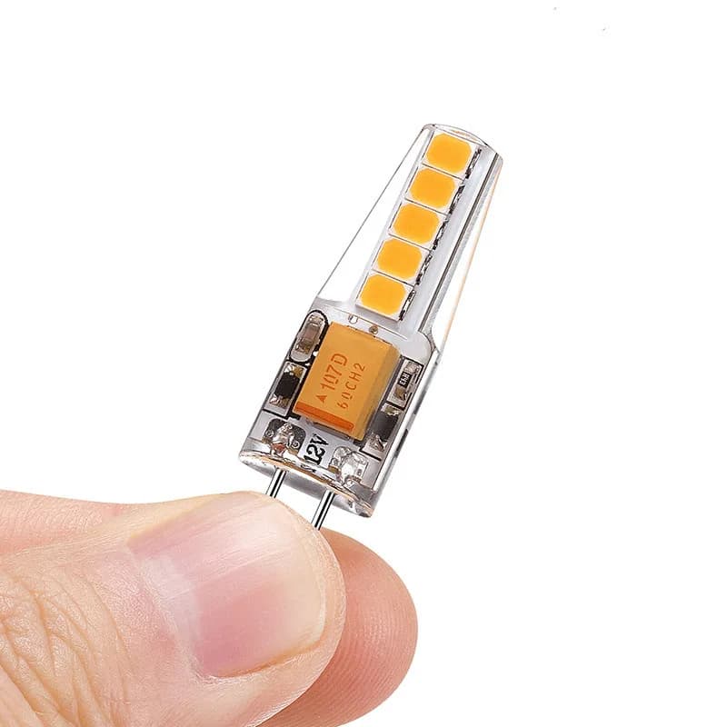 Lampada lampe à LED G4 3W 5W 12V AC DC 220V 12V G4 SMD2835 projecteur t remplacer lampe halogène lus