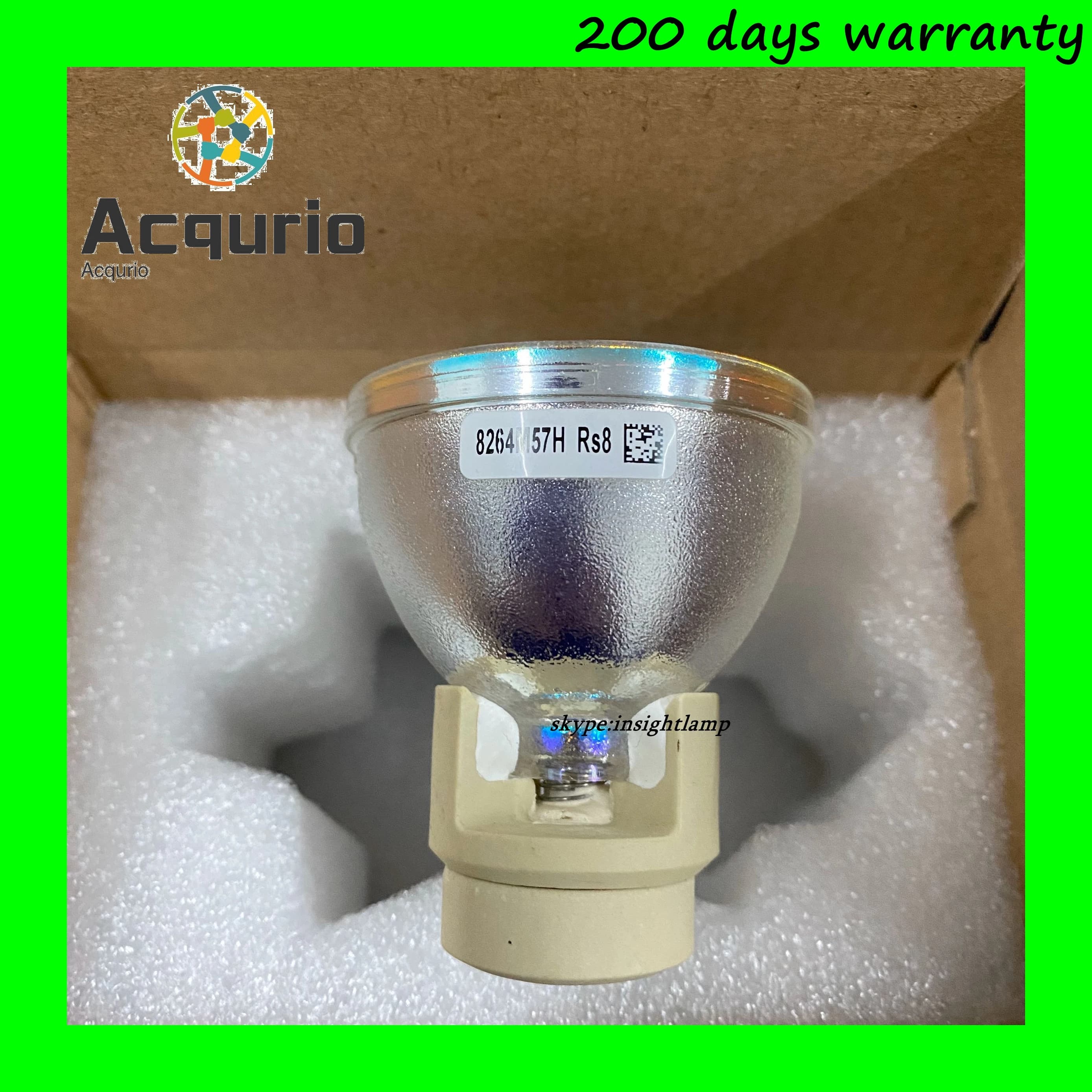 Lampe de projecteur 100% originale pour P-VIP 195/0.8 E20.7 avec 200 jours de garantie!