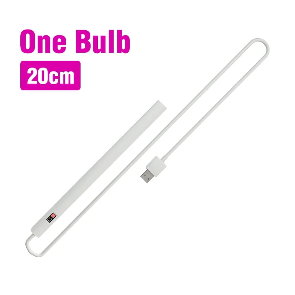 Barre lumineuse germicide ultraviolette pour chambre à coucher et maison, tube de lampe de stérilisa