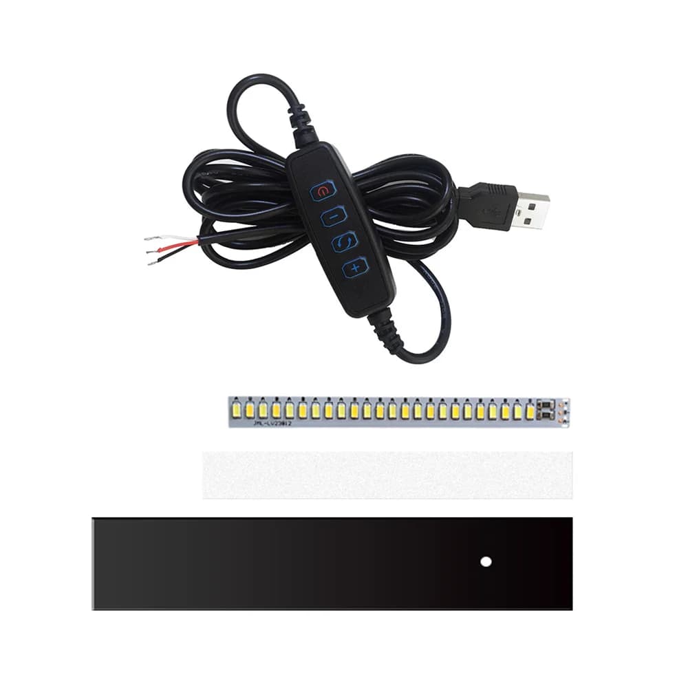 Moule en Silicone de lumières de ciment faites à la main, avec accessoires, lampe de nuit de chambre