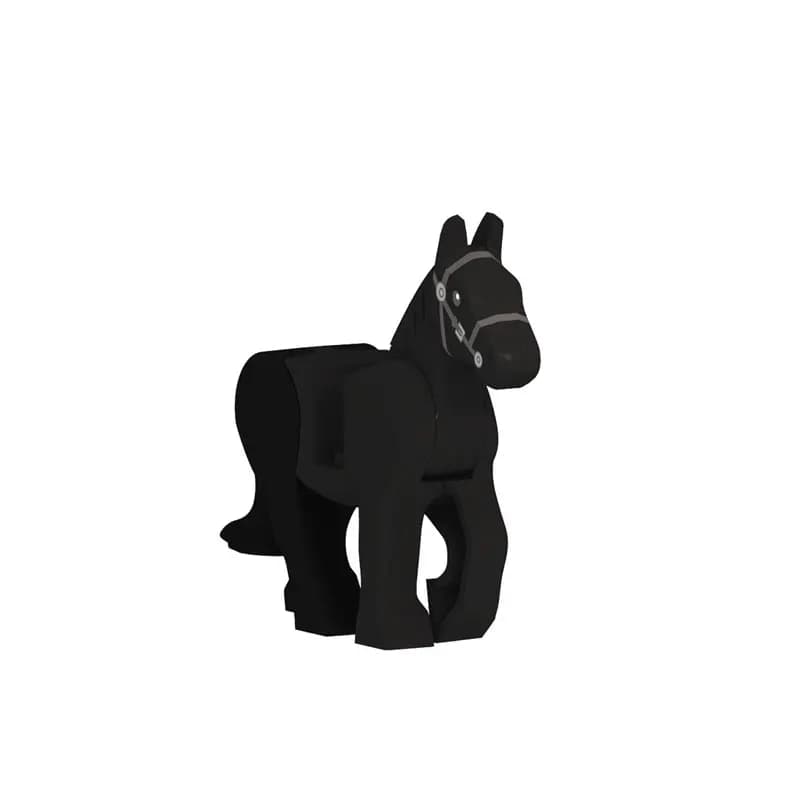 Figurines de sanglier nain à cornes de mouton, accessoires d'armure animale, armes, figurines de che