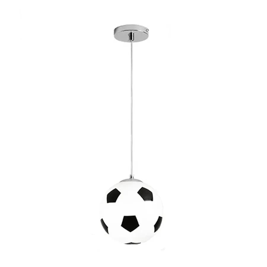 Thrisdar E27 Football boule de verre pendentif lumières basket-ball suspension cuisine chambre Resta
