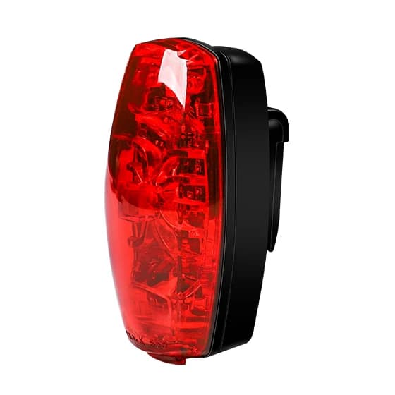 WEST BIKING-enquêter arrière de vélo StVZO, lampe de sécurité à l'iode, batterie AAA LR03, accessoir