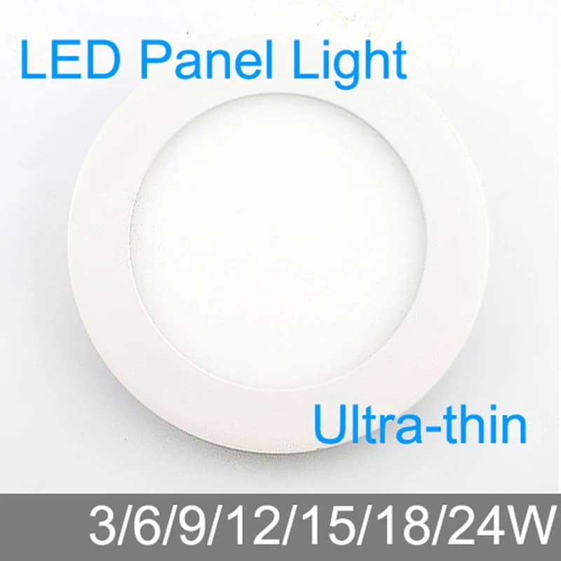 Plafonnier LED au design ultra fin, illustrations de plafond, Downlight à grille, Panneau lumineux r