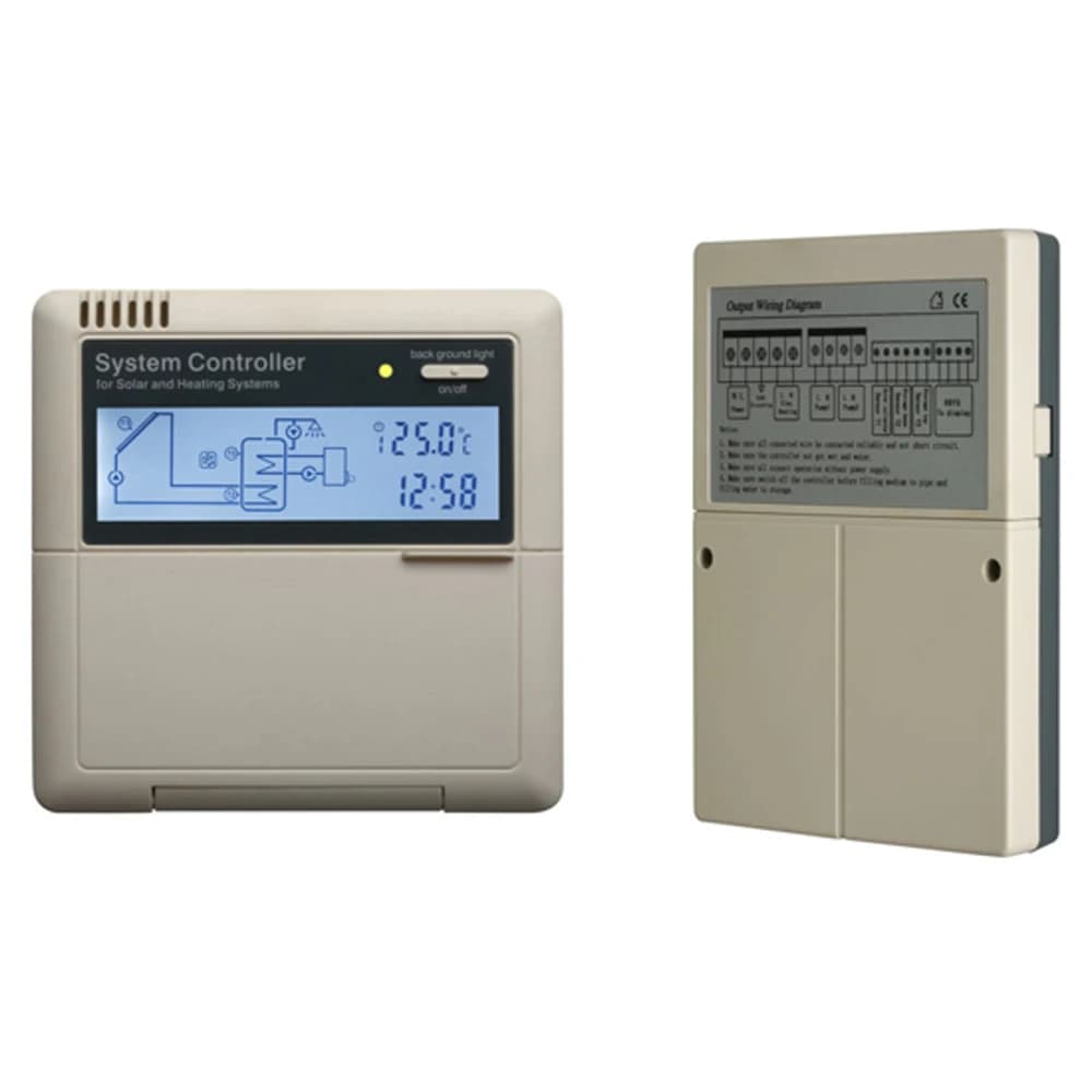 Contrôleur de chauffe-eau solaire éventuelles 24, régulateur thermique, différence de température, s