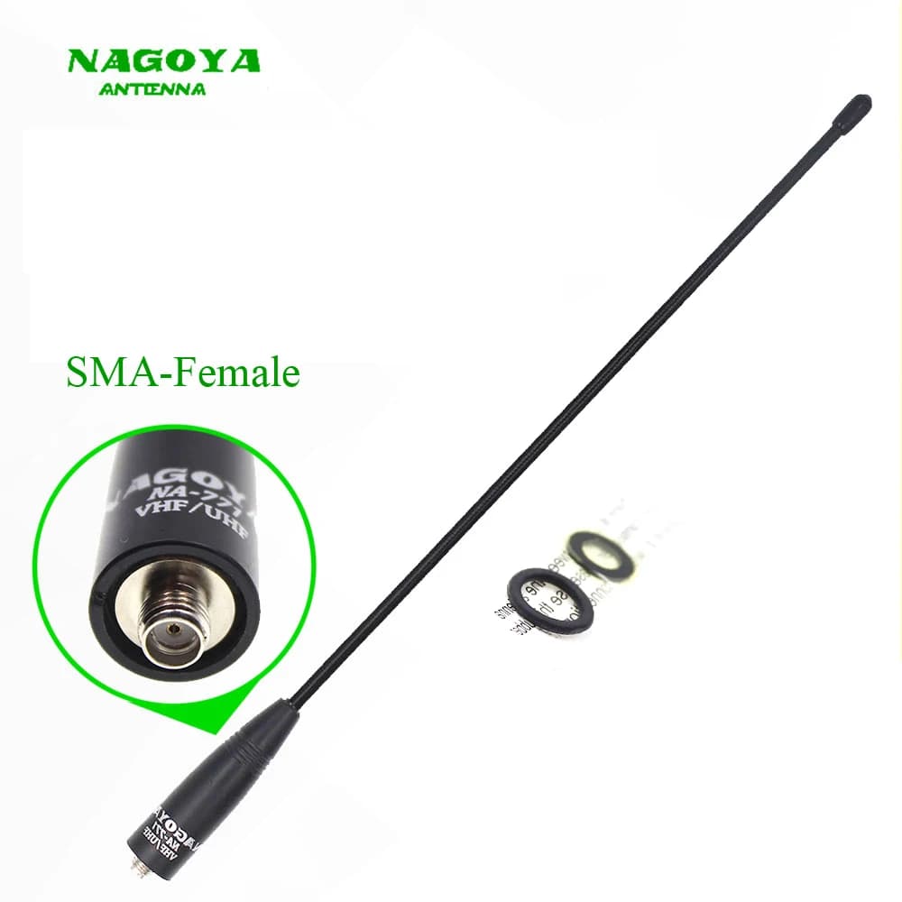 Antenne NAGOYA originale NA-771 SMA-Female adaptée aux radios bidirectionnelles UV-5R UV-82 TH-UV800