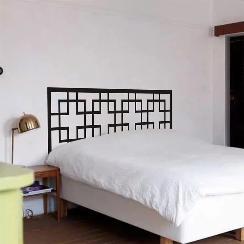 TAN4-Autocollant mural en vinyle pour chambre à coucher, planche de sauna moderne, art perfecDecor d