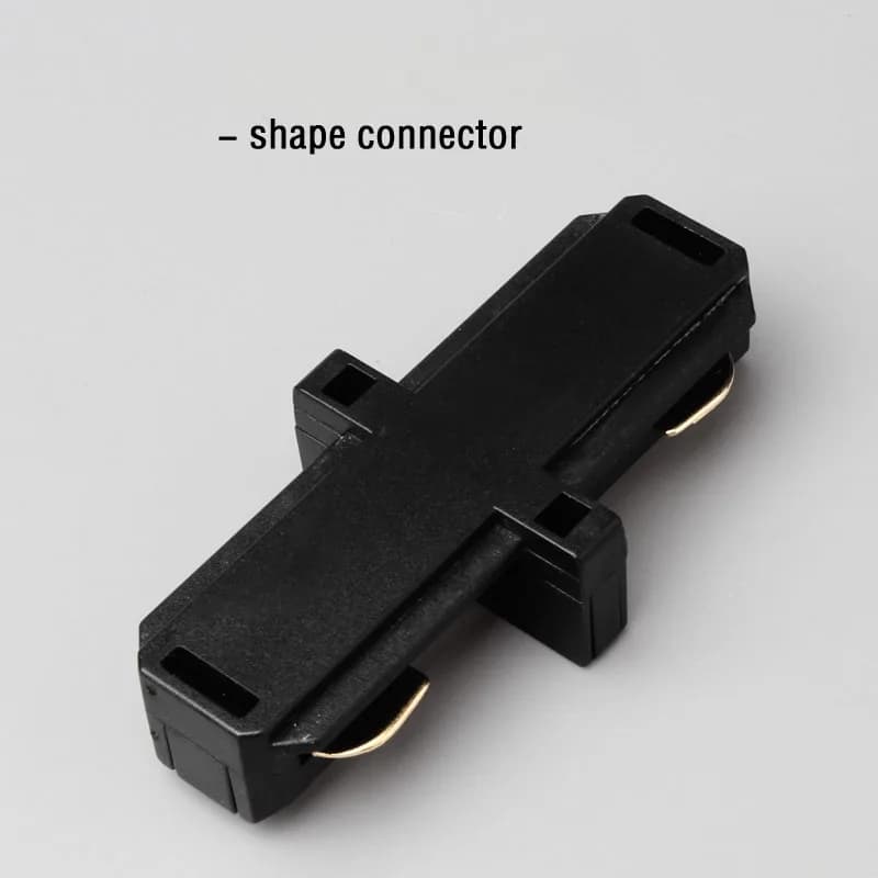 Rails de lumière Led 0.5M, connecteur à 2 fils et 3 fils, pour magasin, éclairage de projecteur à do