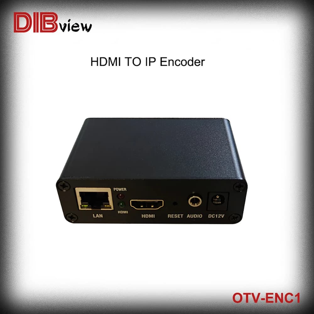 OTV-ENC1 Mini Streaming vidéo IPTV médias HD HDMI H.265 H.264 Wowza Facebook Youtube RTSP UDP RTMP H