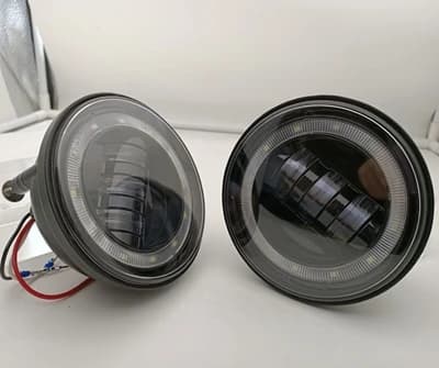 Ensemble de phares antibrouillard pour Hummer H2, feux diurnes, LED DRL, 2003, 2004, 2005, 2006, 200