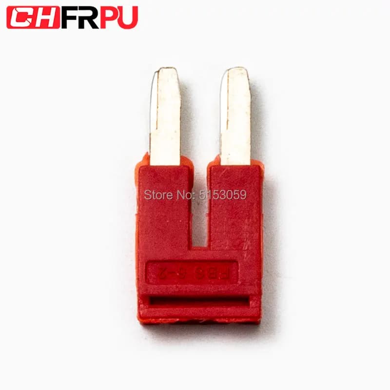 Pont fixe à contact central FBS 2-6 3-6 4-6 5-6 10-6, pont enfichable pour borniers ST4 DIN Rail, ac