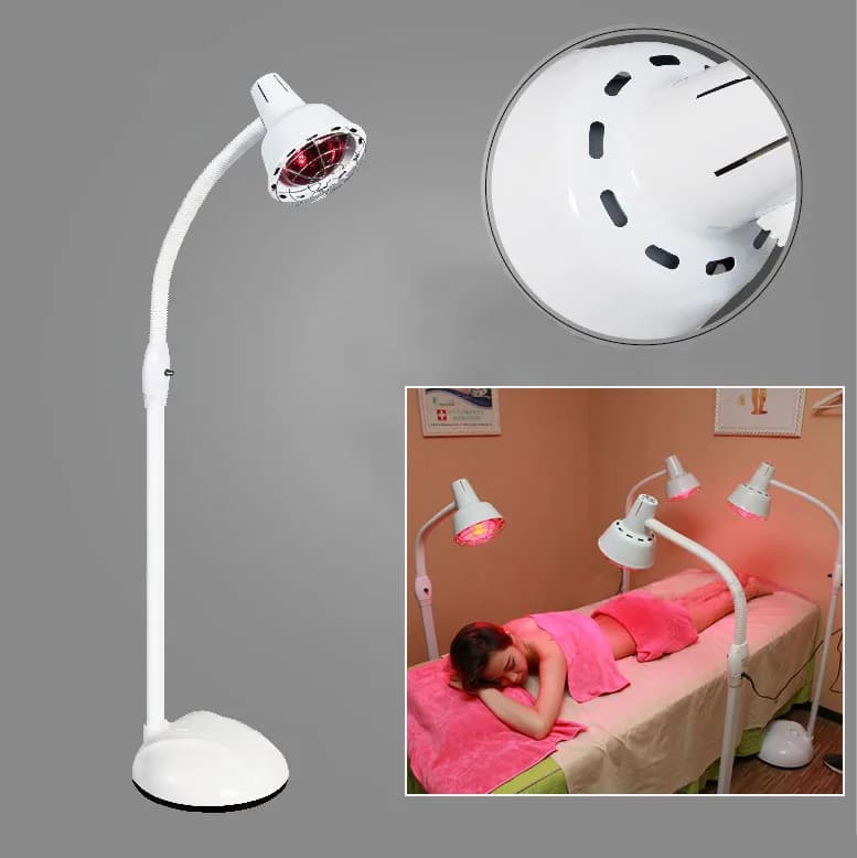 Lampe chauffante infrarouge 275W, à température réglable, pour soulager les douleurs musculaires et 