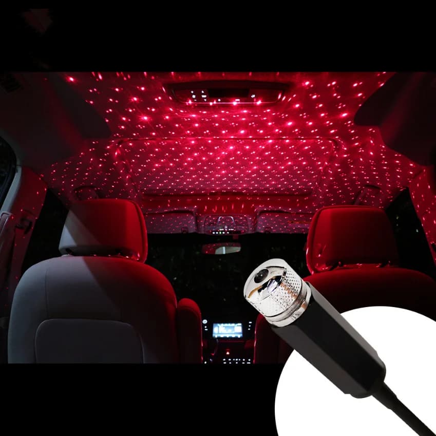 Lampe d'ambiance LED USB pour voiture, accessoires de décoration pour Renault Megane 2 3 Duster Loga
