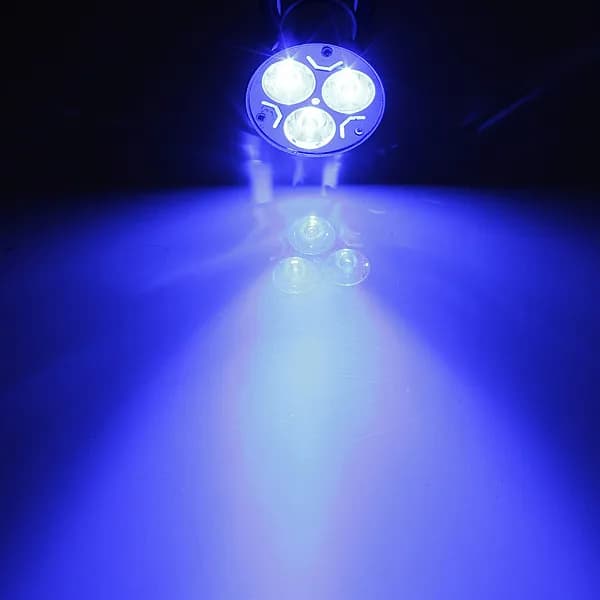 Éclairage GU10 E27 GU5.3 LED projecteur lampe à LED à intensité variable 3W 4W 5W 110V 220V rouge ve