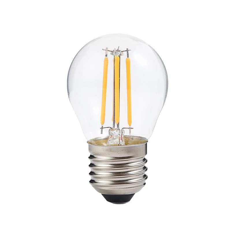 Ampoules de boule de golf G45, lampe à LED, éclairage de lustre industriel, filament vintage, style 
