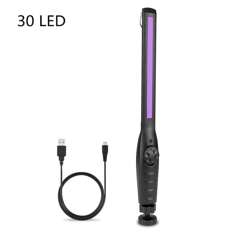 Lampe germicide USB Rechargeable fonction germicide ultraviolette lampe LED bâton de désinfection Po